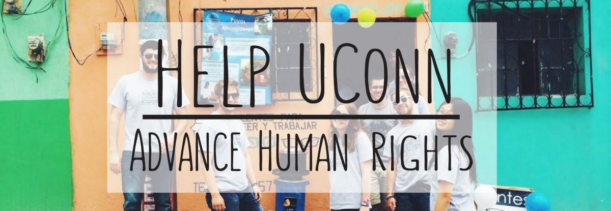 Help UConn Advance Human Rights