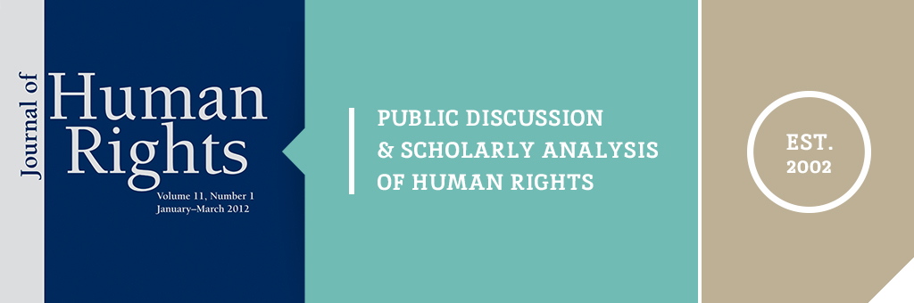 Journal of Human Rights graphic