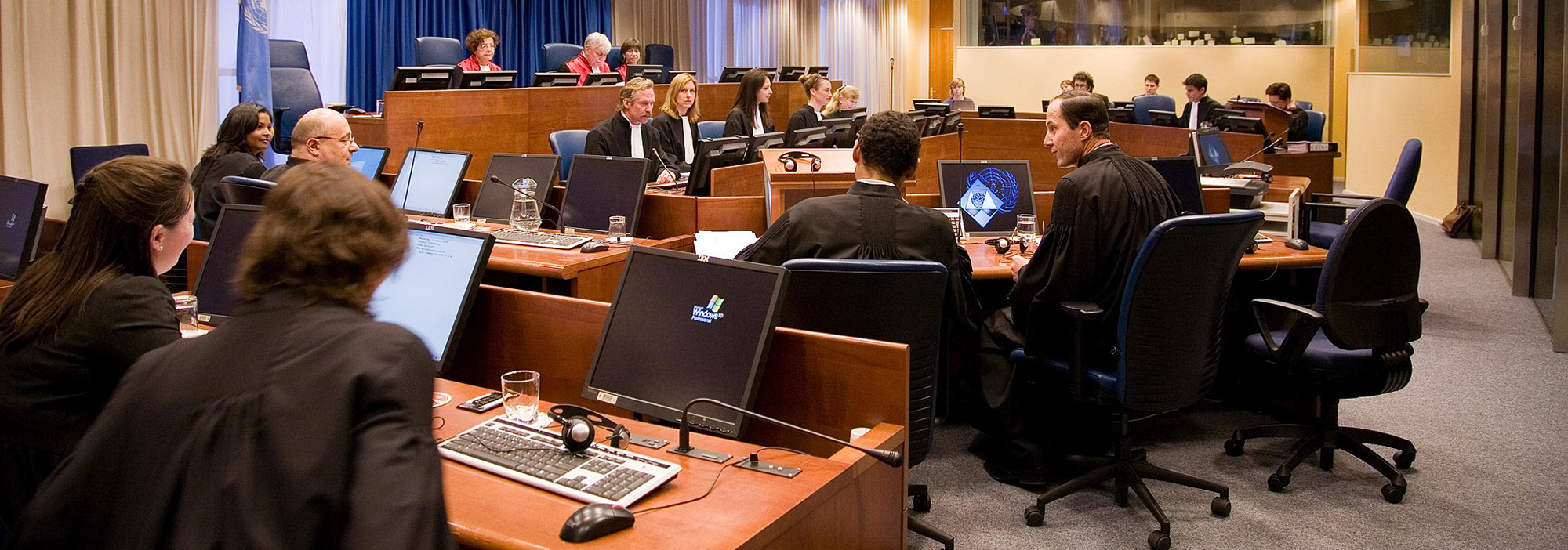 International Criminal Tribunal for the Former Yugoslavia courtroom