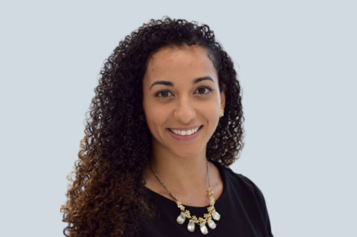 Ayaa Elgoharry smiles at camera